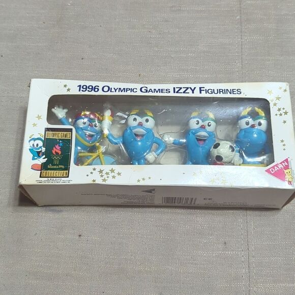 Vintage 1996 Olympic Games IZZY Figurines Dakin #06166 - Picture 1 of 4
